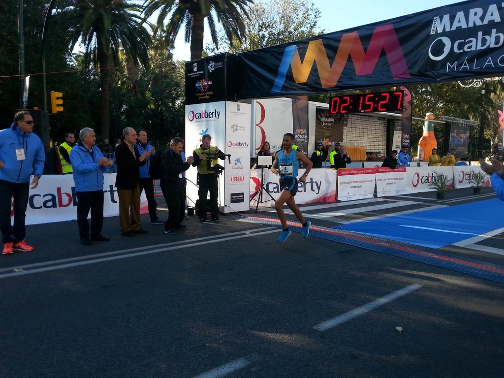 Primeras imágenes desde el Maratón Cabberty de Málaga
