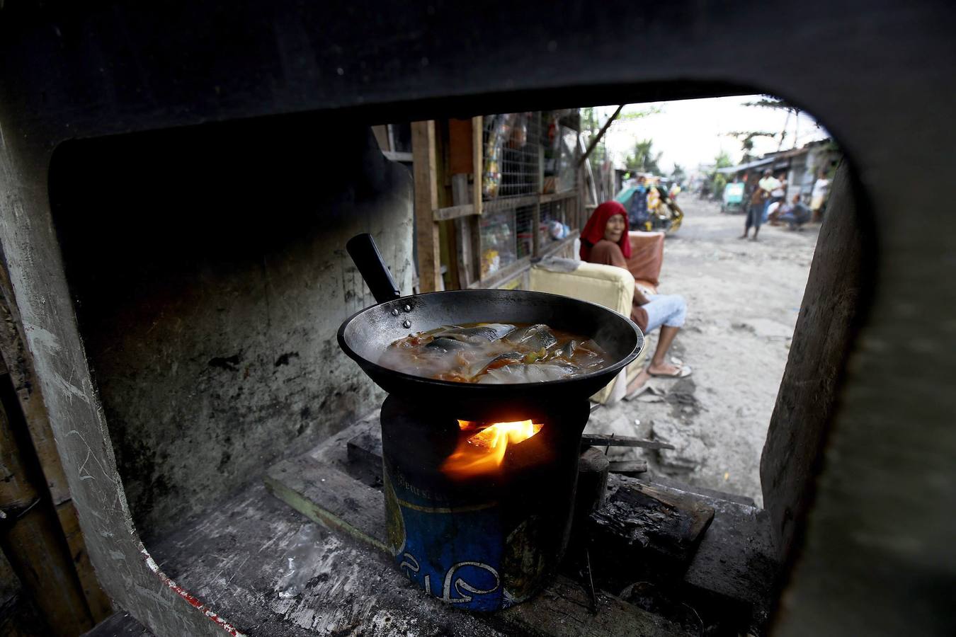 El paso de Hagupit, en imágenes