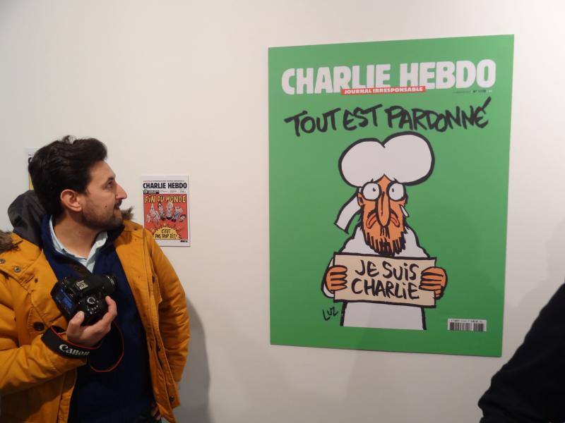 La Alianza Francesa rinde homenaje a las víctimas de &#039;Charlie Hebdo&#039; con una exposición en Málaga