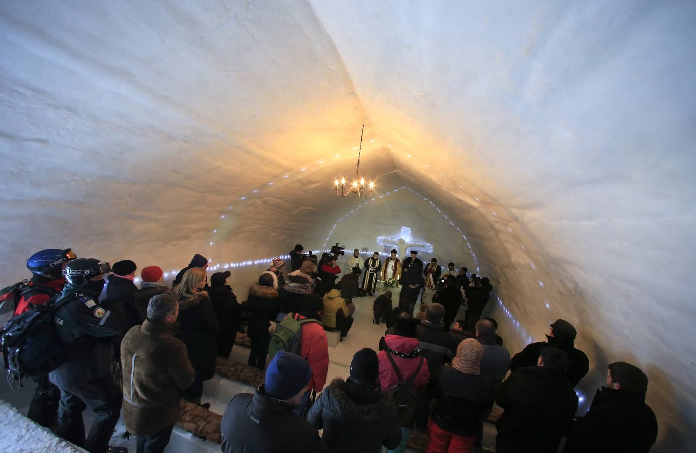 Lac Balea Ice Hotel, el primer hotel de hielo en Rumanía