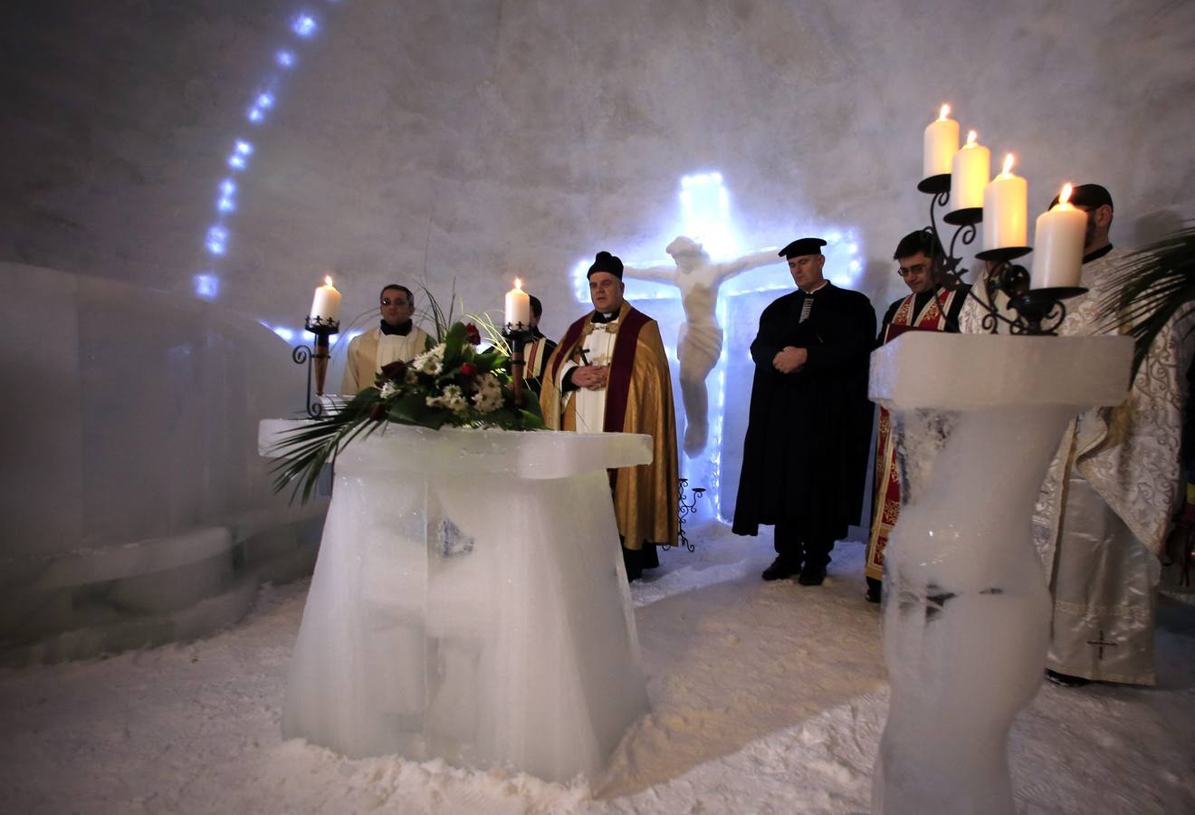 Lac Balea Ice Hotel, el primer hotel de hielo en Rumanía