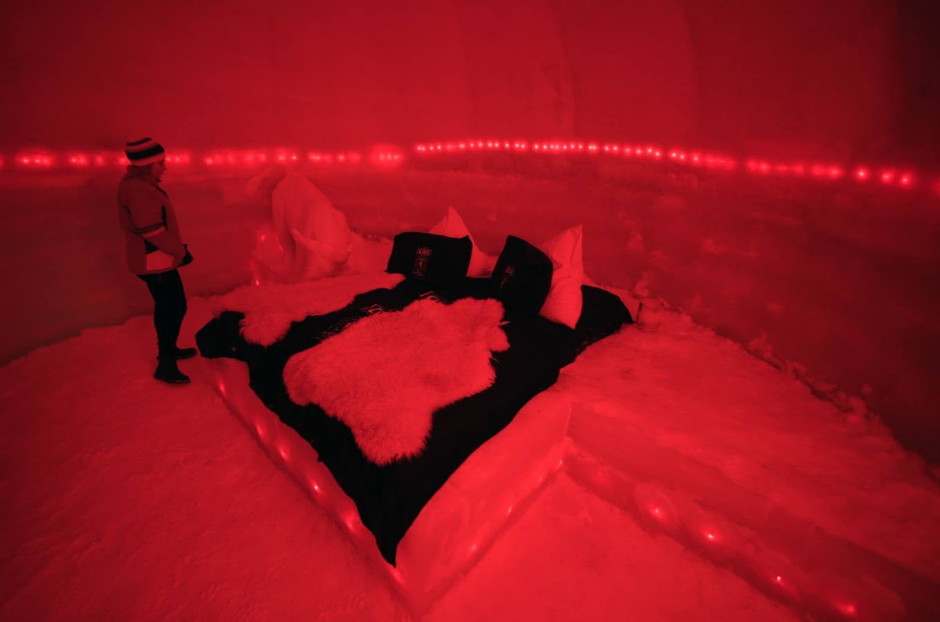 Lac Balea Ice Hotel, el primer hotel de hielo en Rumanía