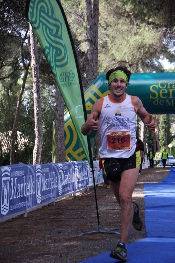 Participantes de la II Carrera por Montaña Sierra Blanca