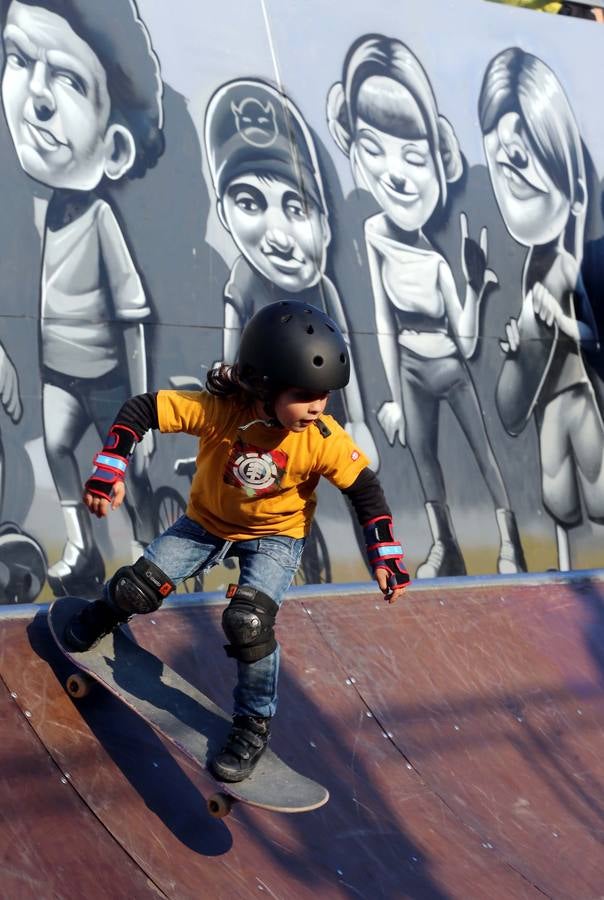 Puertas abiertas en el Skate Park Málaga Rubén Alcántara
