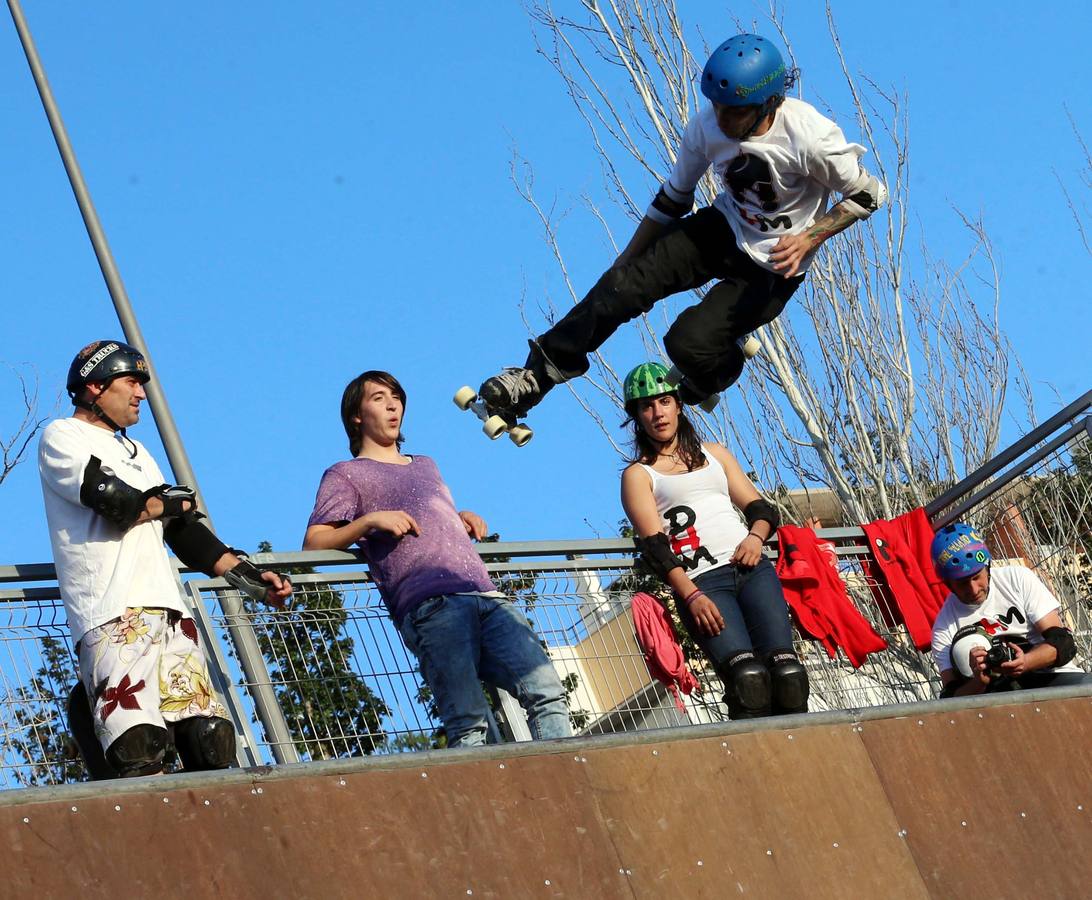 Puertas abiertas en el Skate Park Málaga Rubén Alcántara