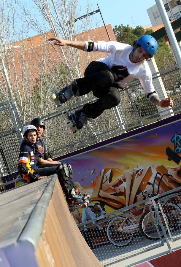 Puertas abiertas en el Skate Park Málaga Rubén Alcántara