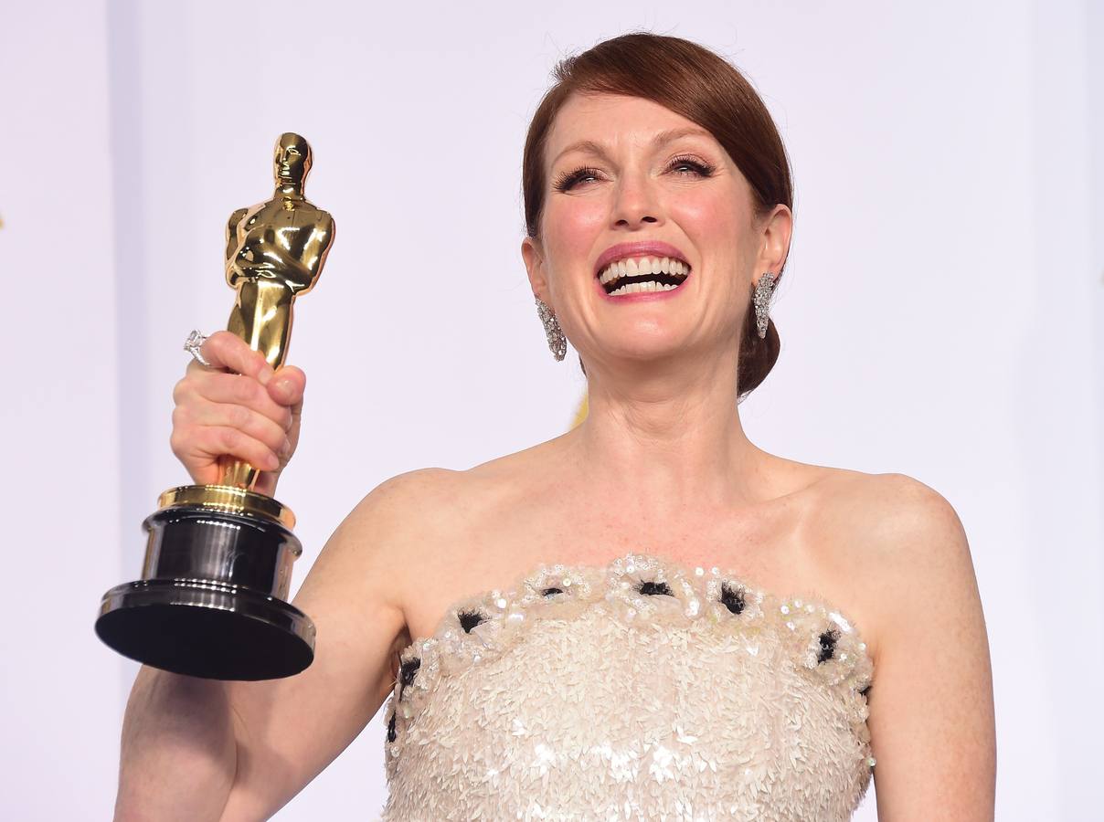 El galardón a la mejor actriz fue para Julianne Moore por su interpretación en 'Siempre Alice''.