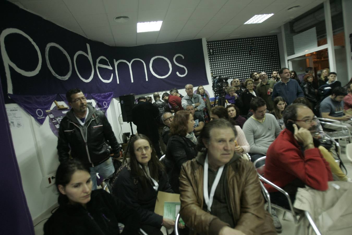 Sede de Podemos en Málaga.