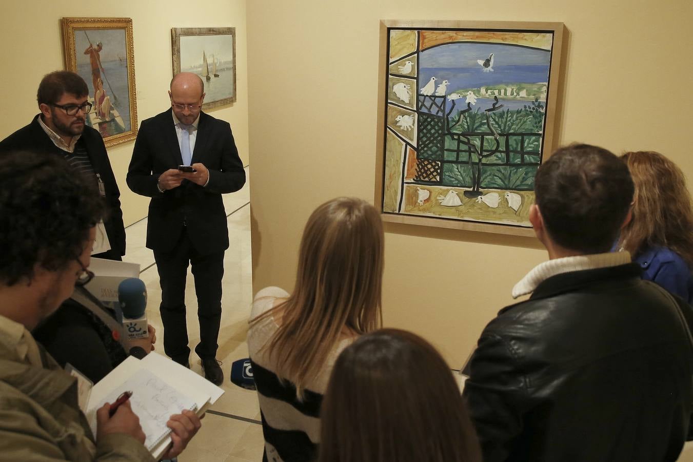 Carmen Thyssen inaugura la exposición &#039;Días de verano&#039;