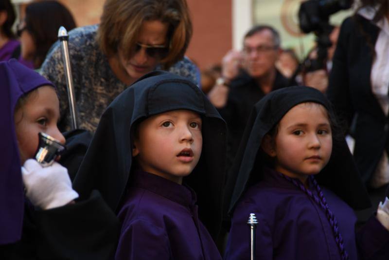 La Hermandad de Crucifixión procesiona en Málaga