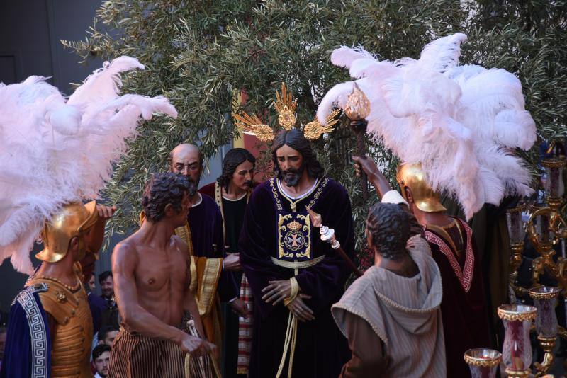 La cofradía del Rescate, en su salida procesional