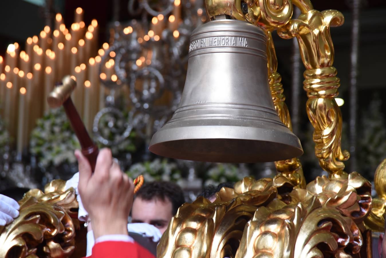 Las fotos de La Cena en su desfile procesional