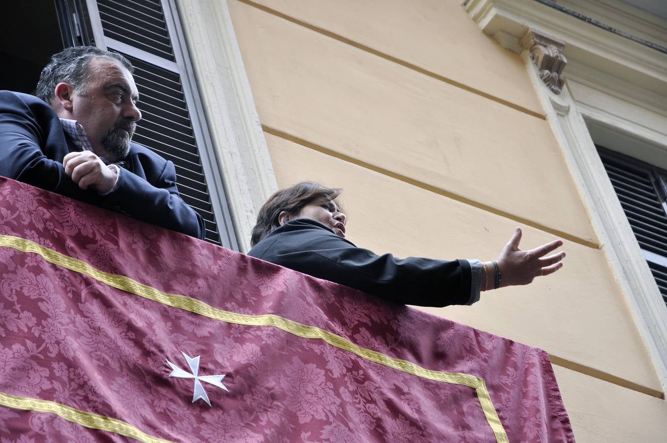 Las imágenes de la Santa Cruz en su desfile procesional