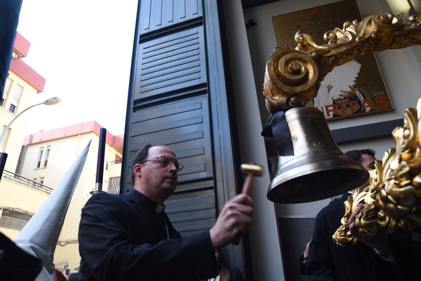 Las imágenes del Cristo del Amor y Nuestra Señora de la Caridad