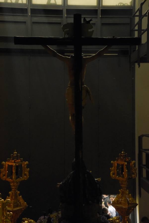 Las imágenes del Cristo del Amor y Nuestra Señora de la Caridad