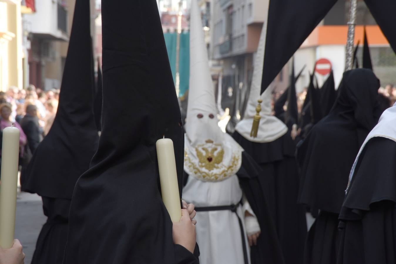 Las imágenes del Cristo del Amor y Nuestra Señora de la Caridad