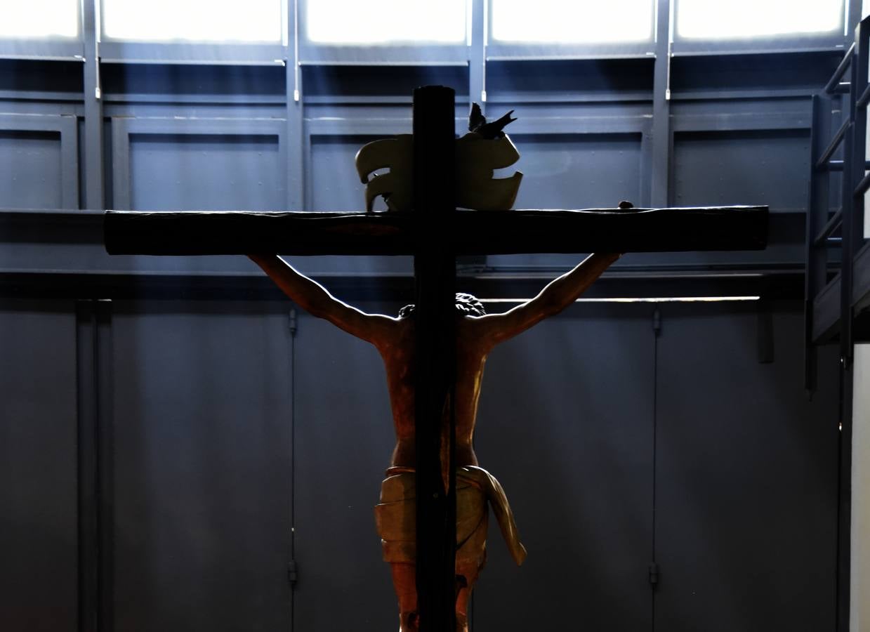 Las imágenes del Cristo del Amor y Nuestra Señora de la Caridad