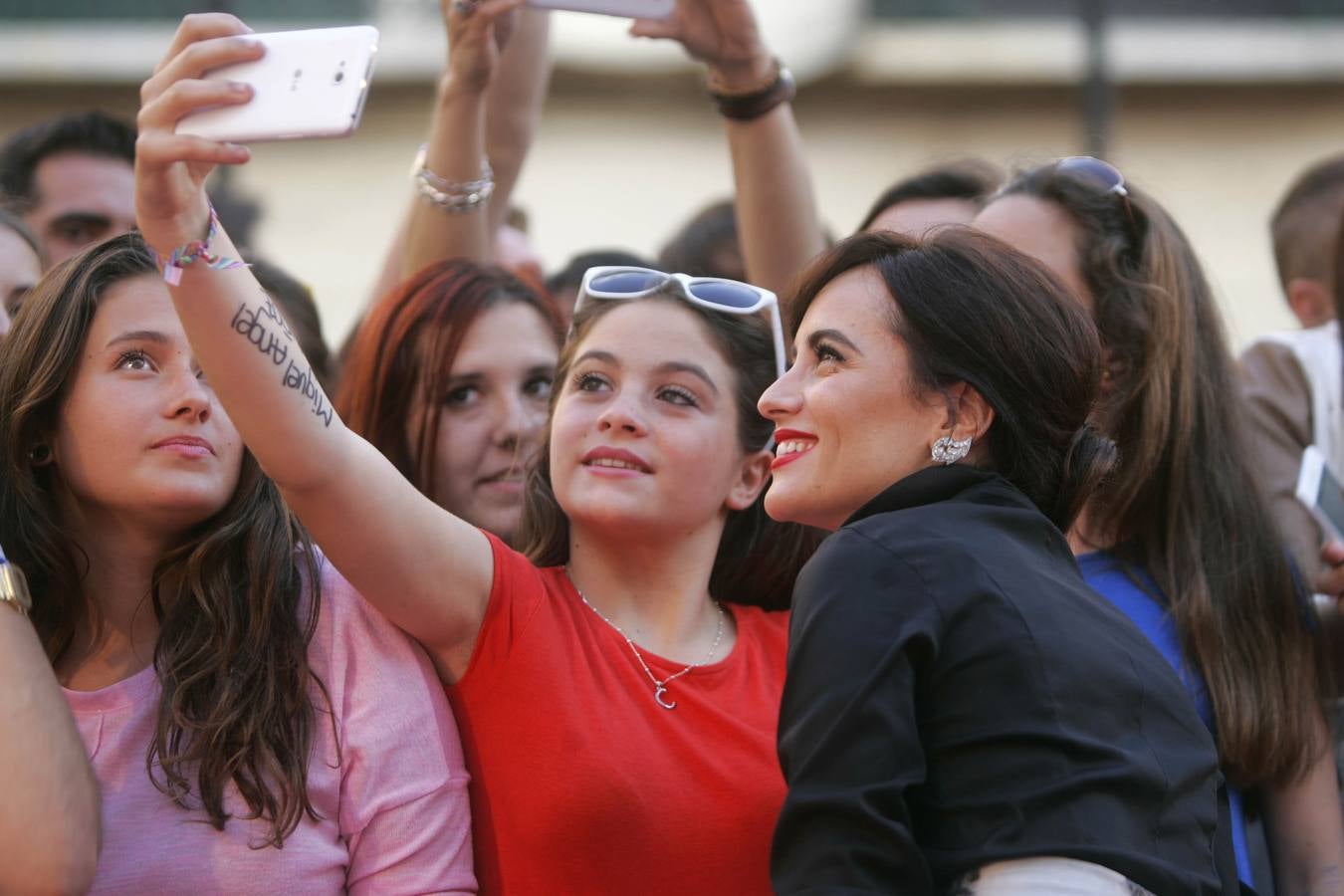 El ambiente de la afombra roja del Premio Málaga SUR, en imágenes (II)