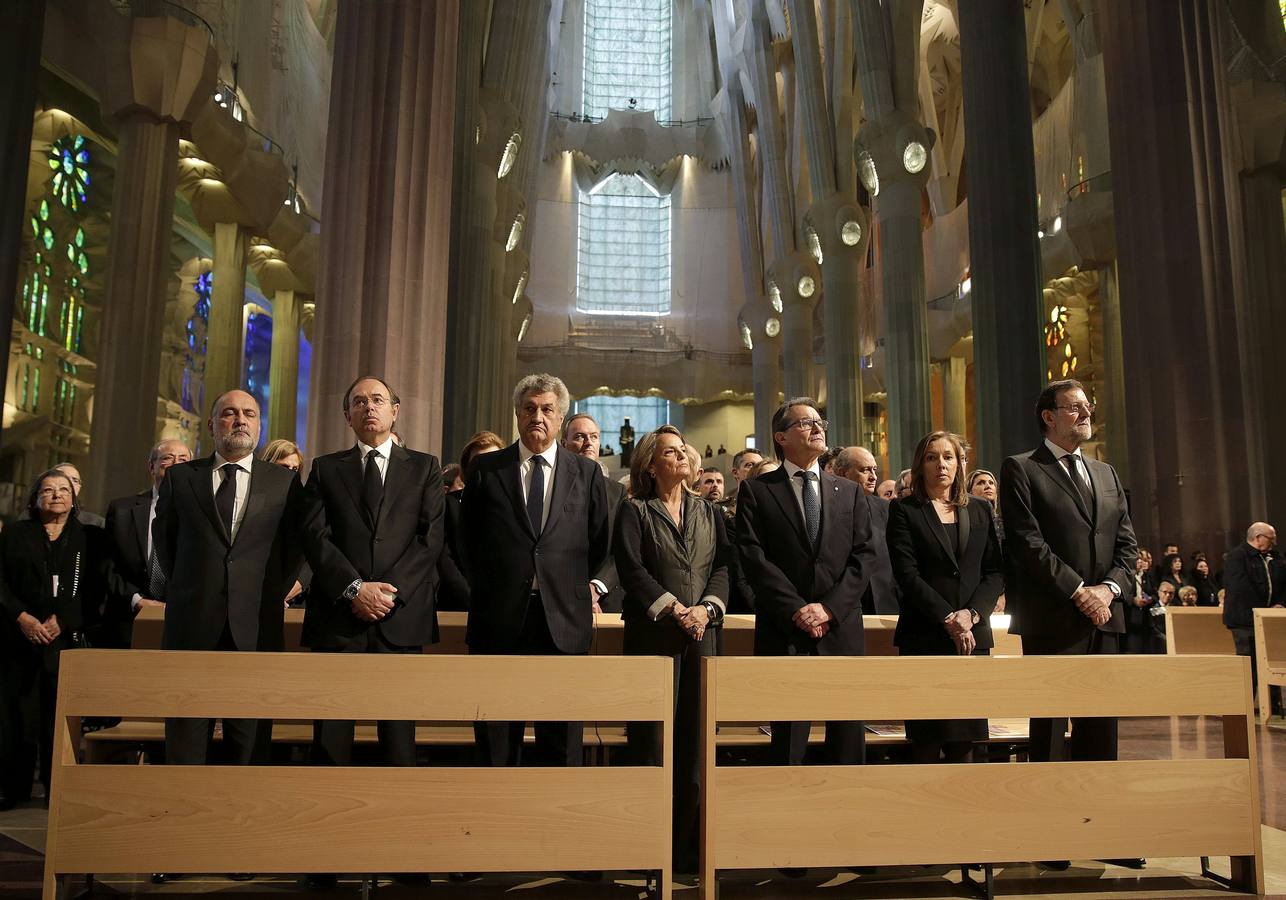 Funeral en Barcelona por las víctimas del accidente de Germanwings