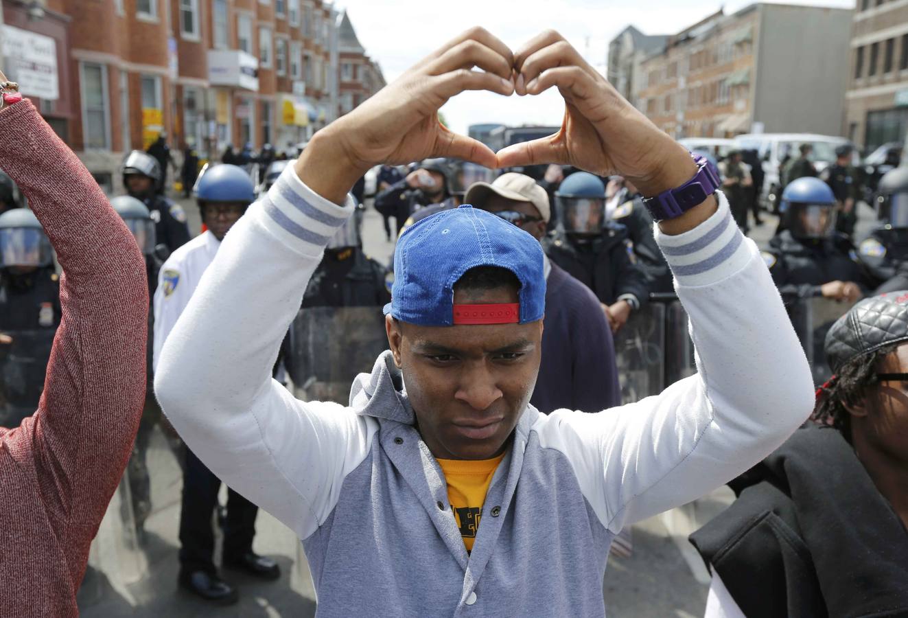 Graves disturbios en Baltimore