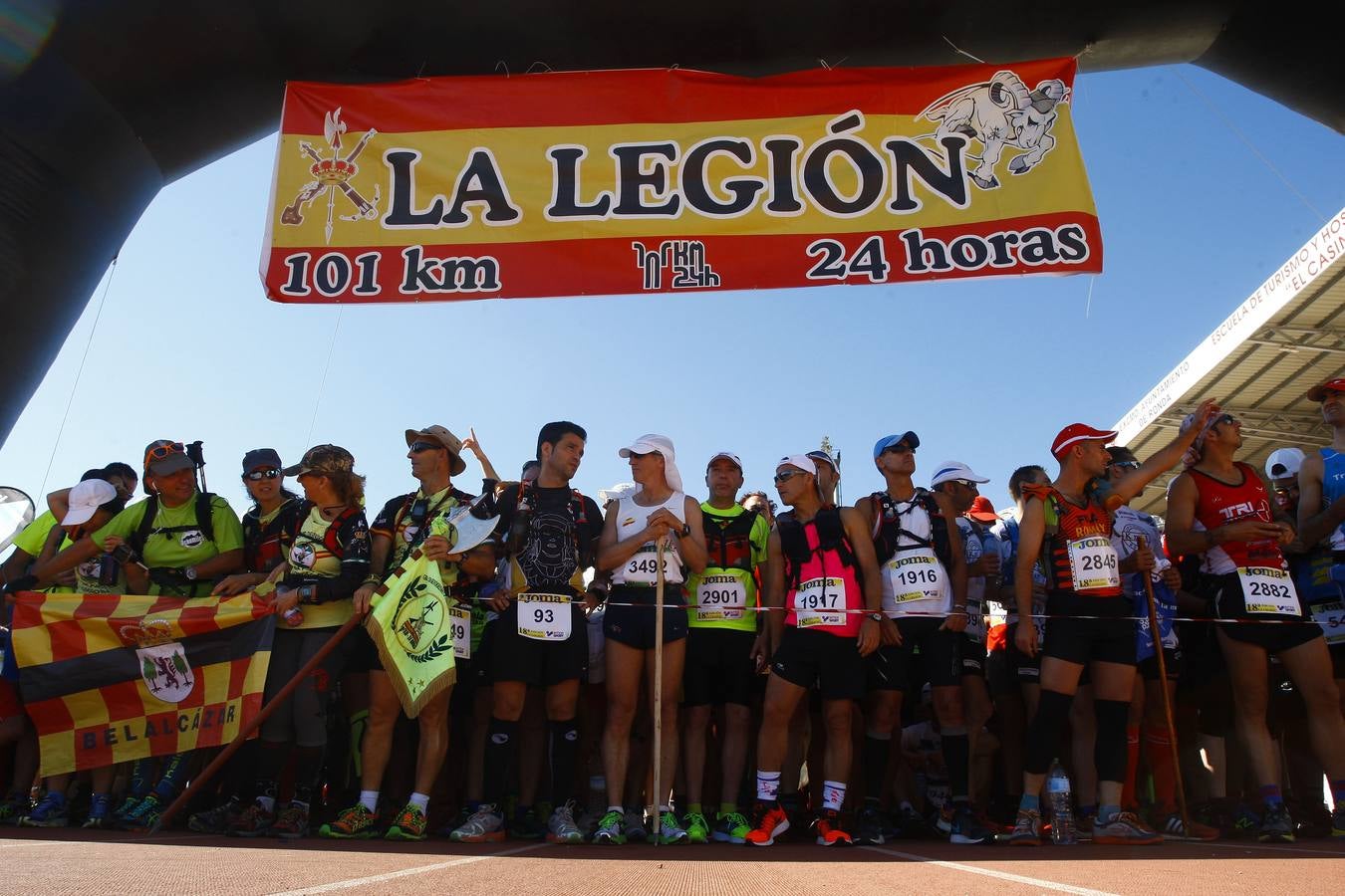 Fotos de los 101 kilómetros de la Legión de Ronda