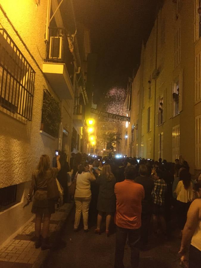 La Divina Pastora procesiona por Málaga