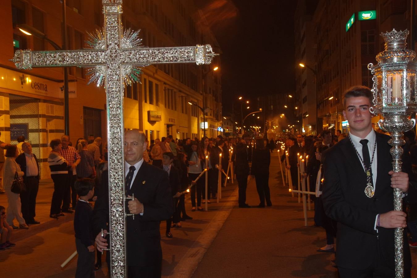 La procesión del Cristo de la Expiración, en imágenes