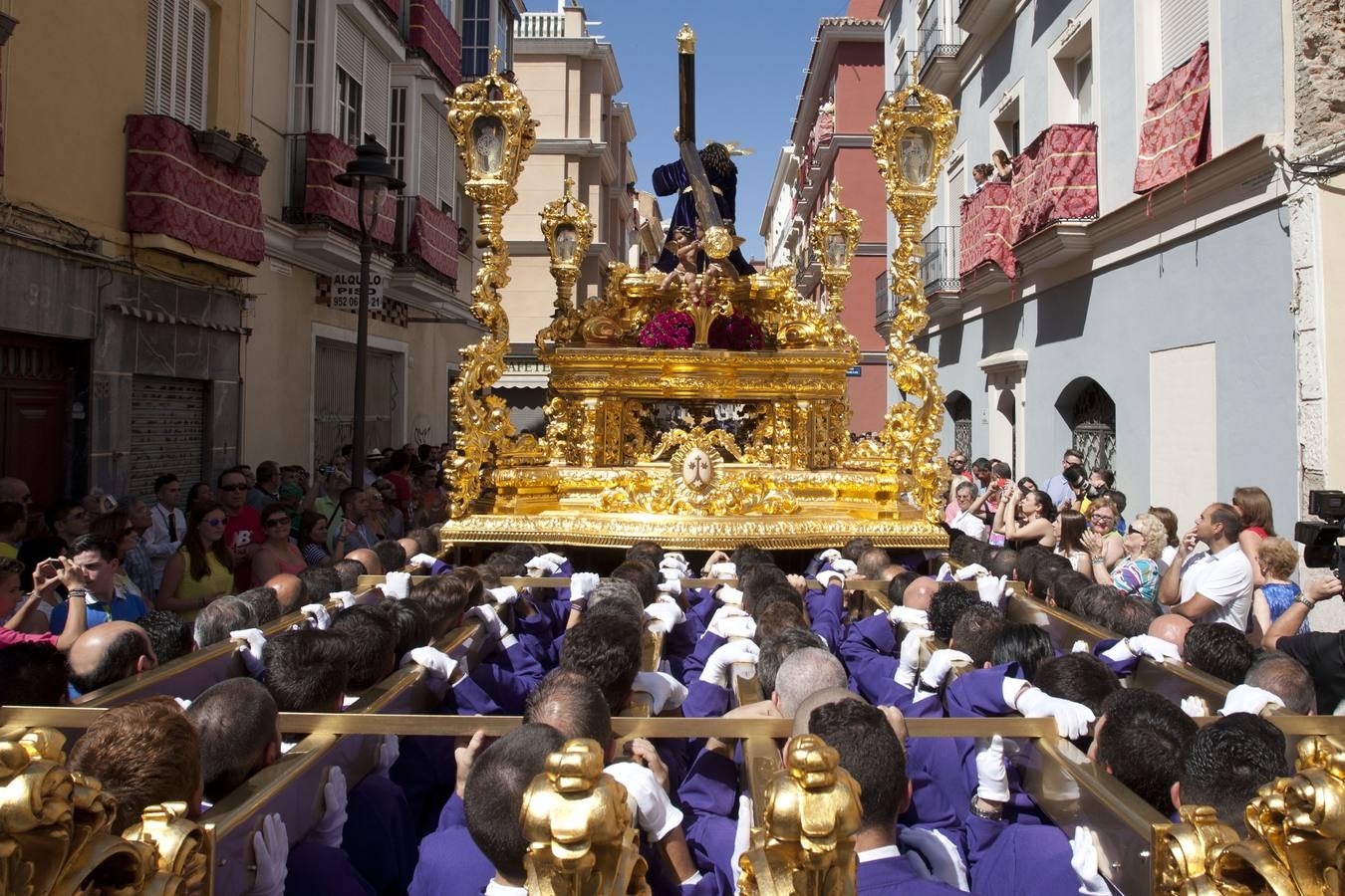 La procesión de Jesús de la Misericordia, en imágenes