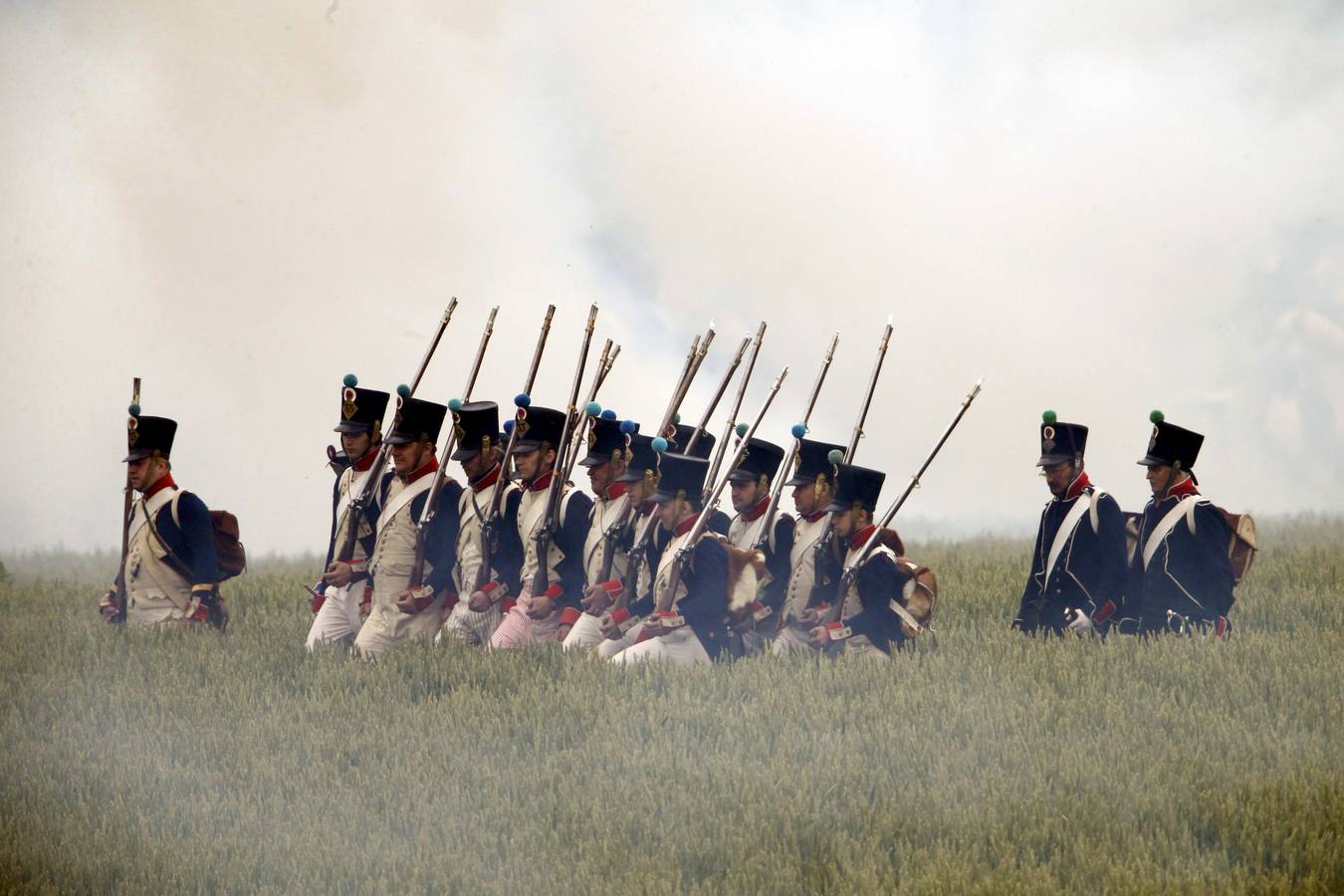 El bicentenario de la batalla de Waterloo, en imágenes