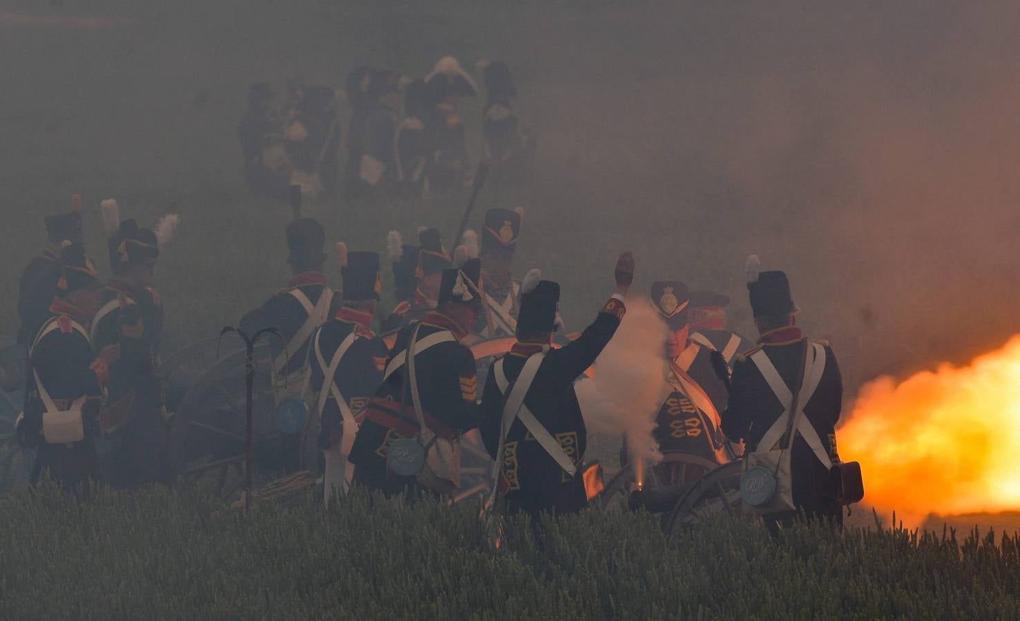 El bicentenario de la batalla de Waterloo, en imágenes