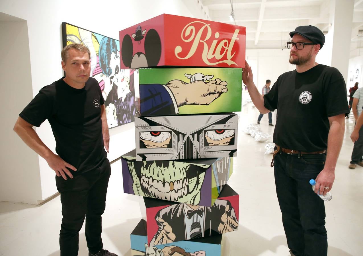 Imágenes de la exposición de Obey y D*Face en el CAC