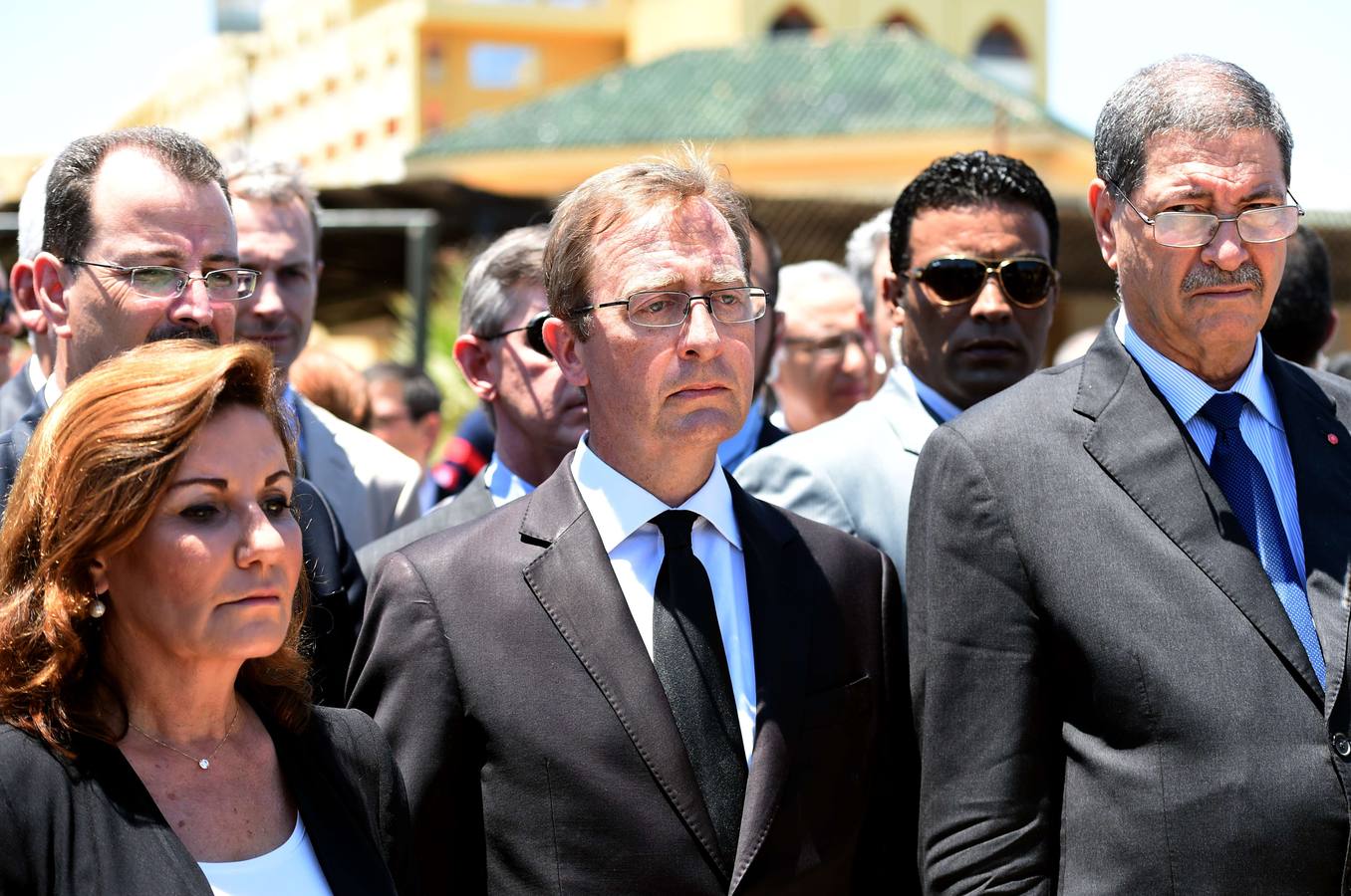 Minuto de silencio, una semana después de los atentados de Túnez