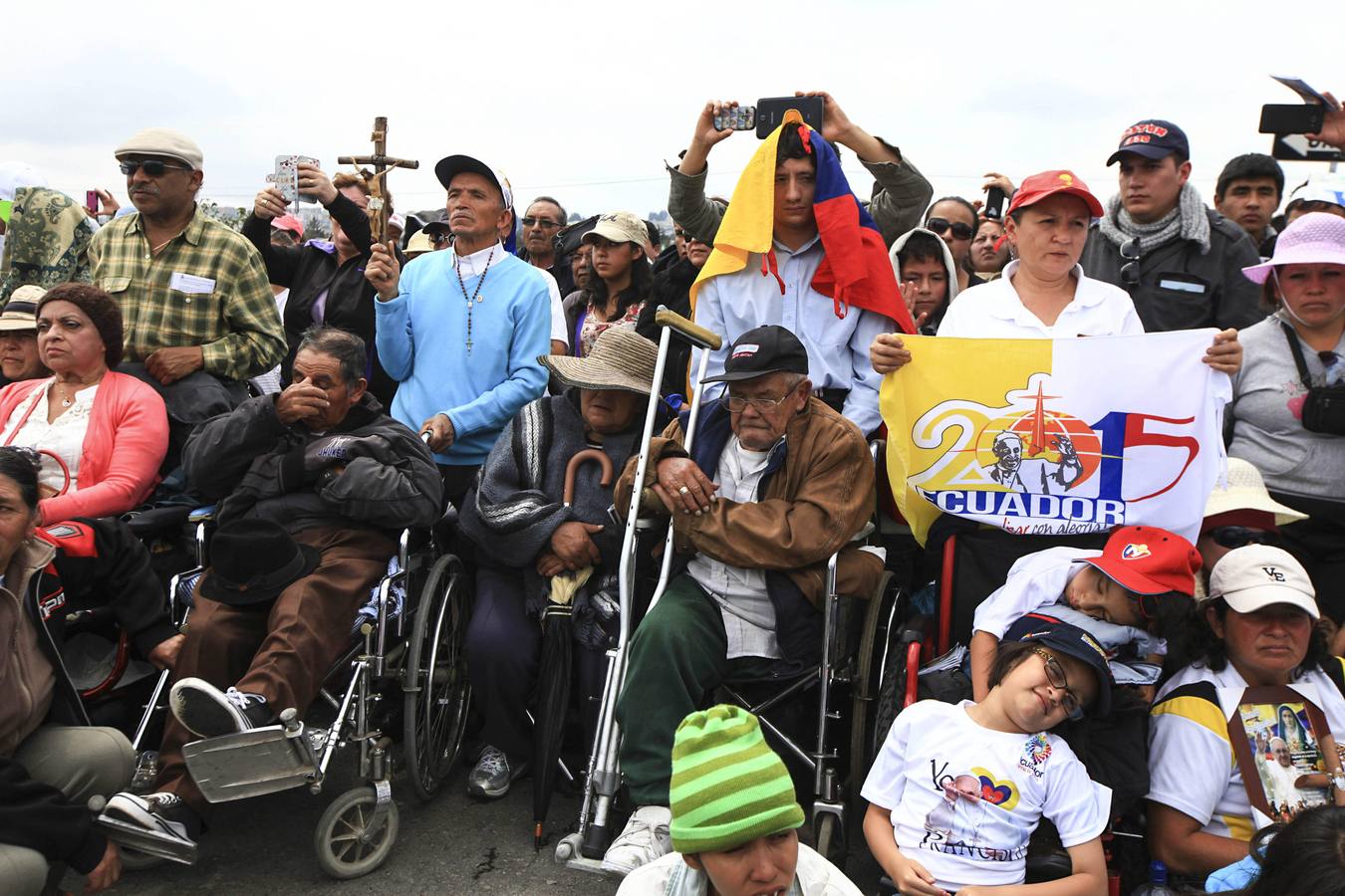 La visita del Papa Francisco a Ecuador, en imágenes