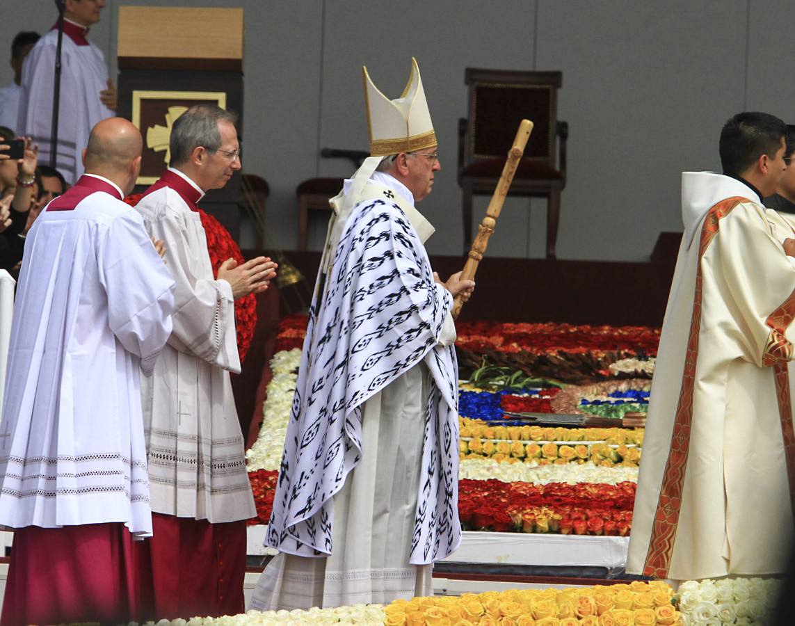 La visita del Papa Francisco a Ecuador, en imágenes