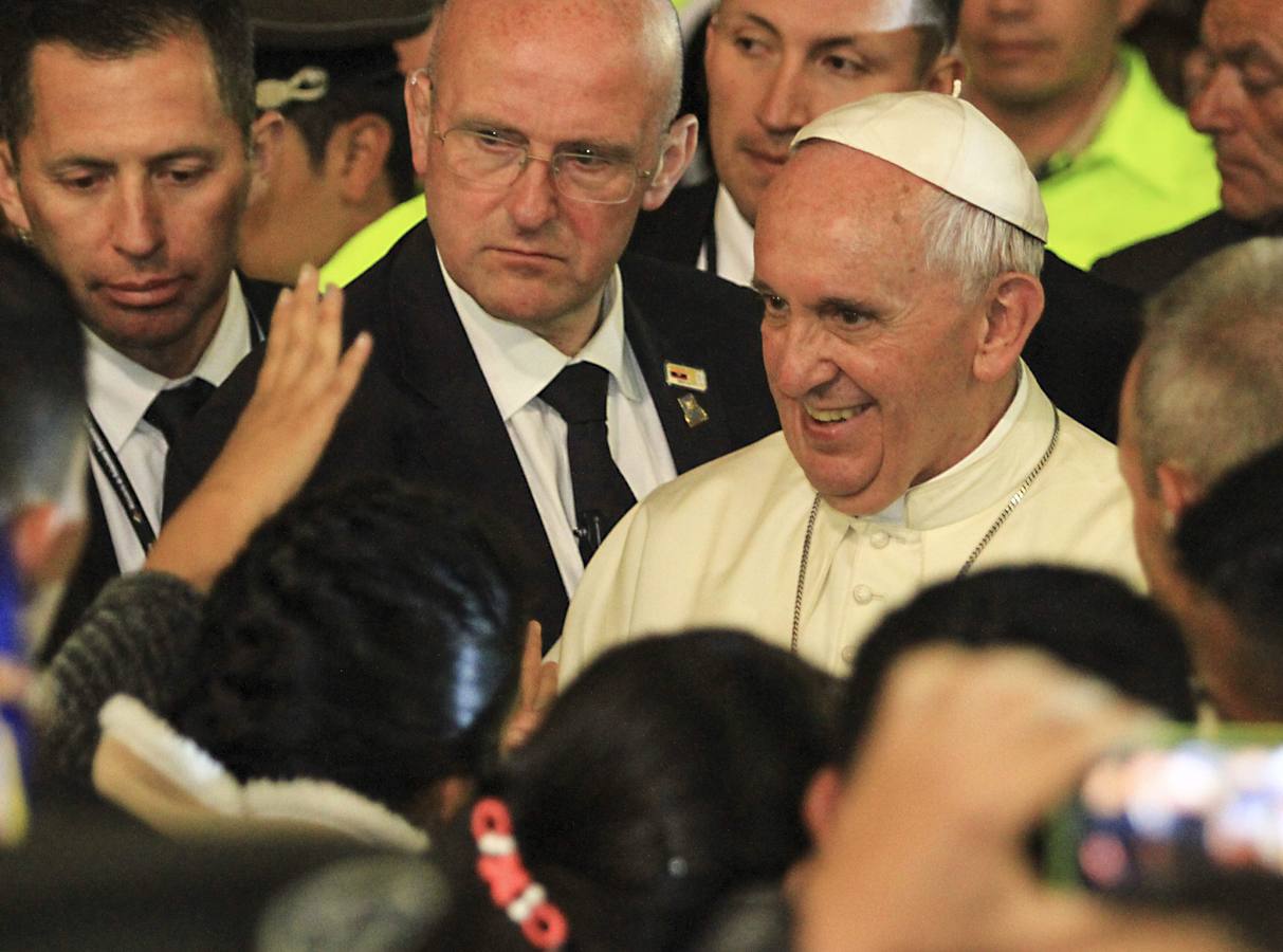 La visita del Papa Francisco a Ecuador, en imágenes