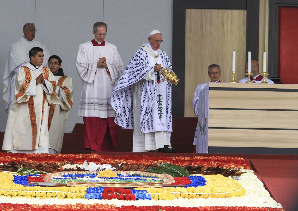 La visita del Papa Francisco a Ecuador, en imágenes