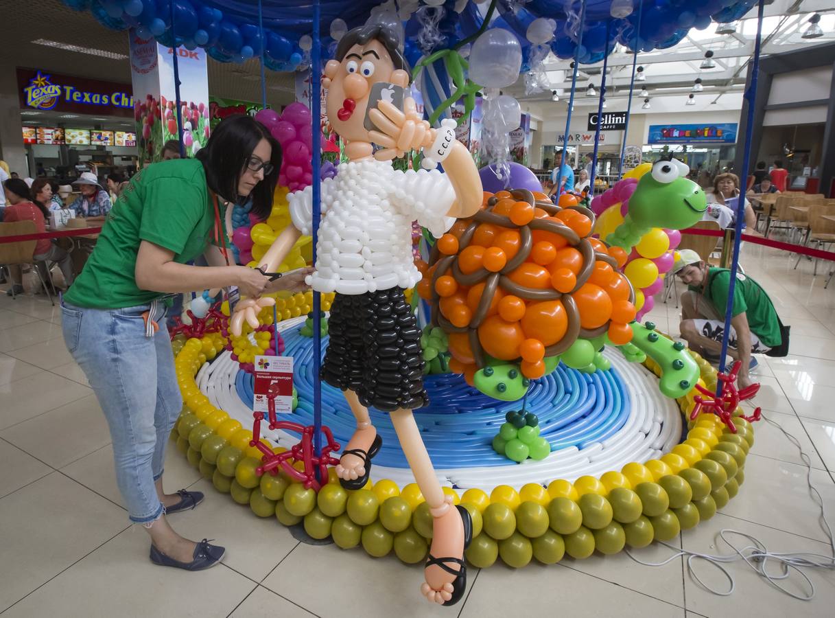 Festival internacional de diseños con globos