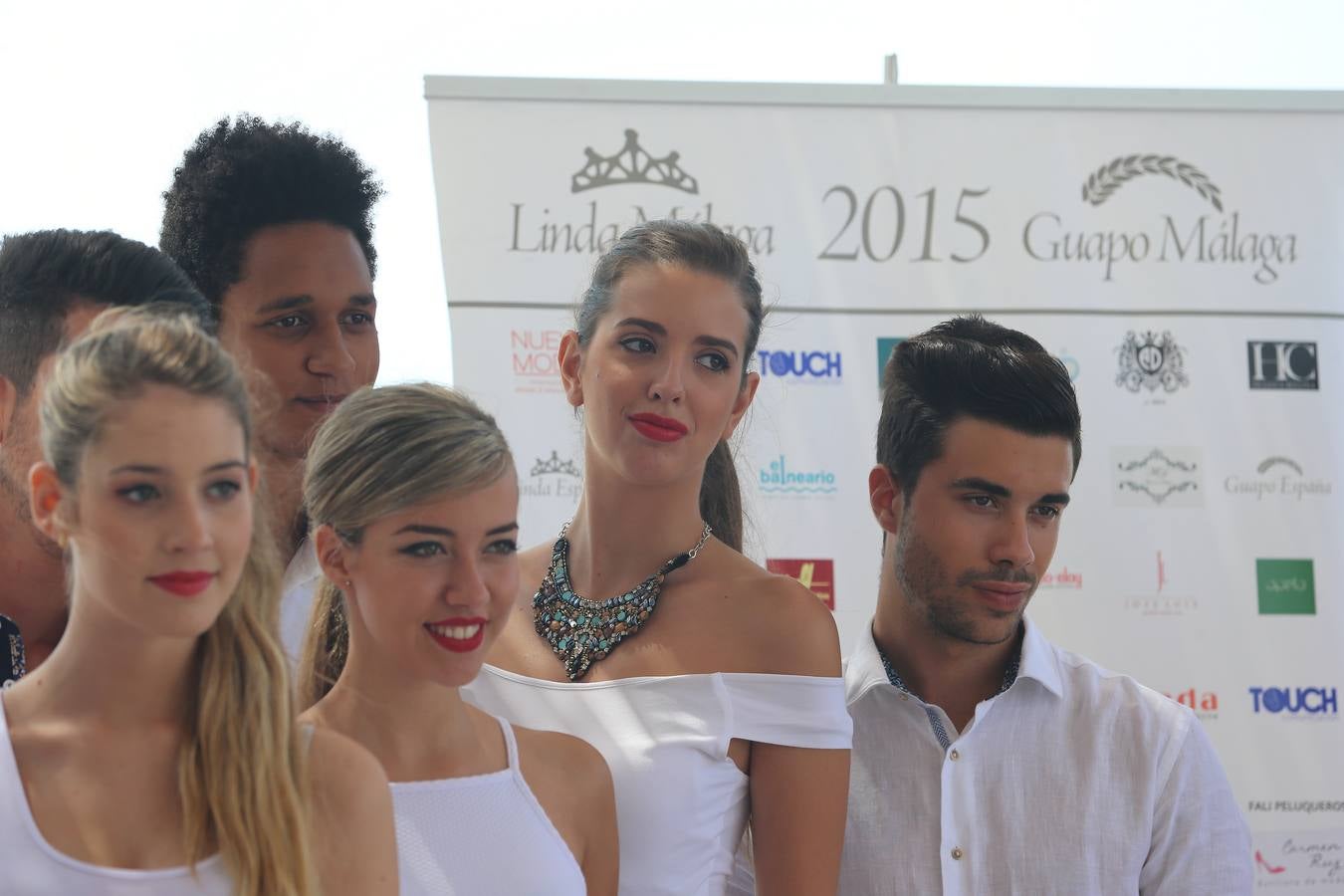 Presentación de candidatos de Linda y Guapo de Málaga 2015 en los Baños del Carmen