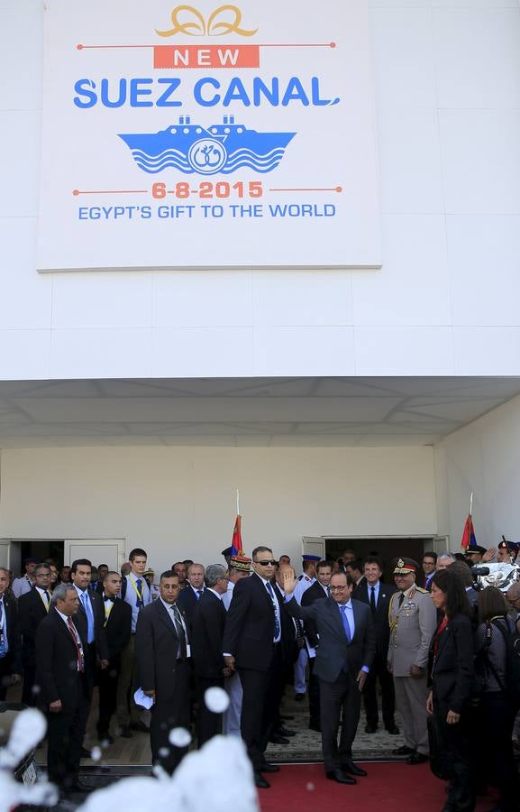 Se inaugura el nuevo Canal de Suez