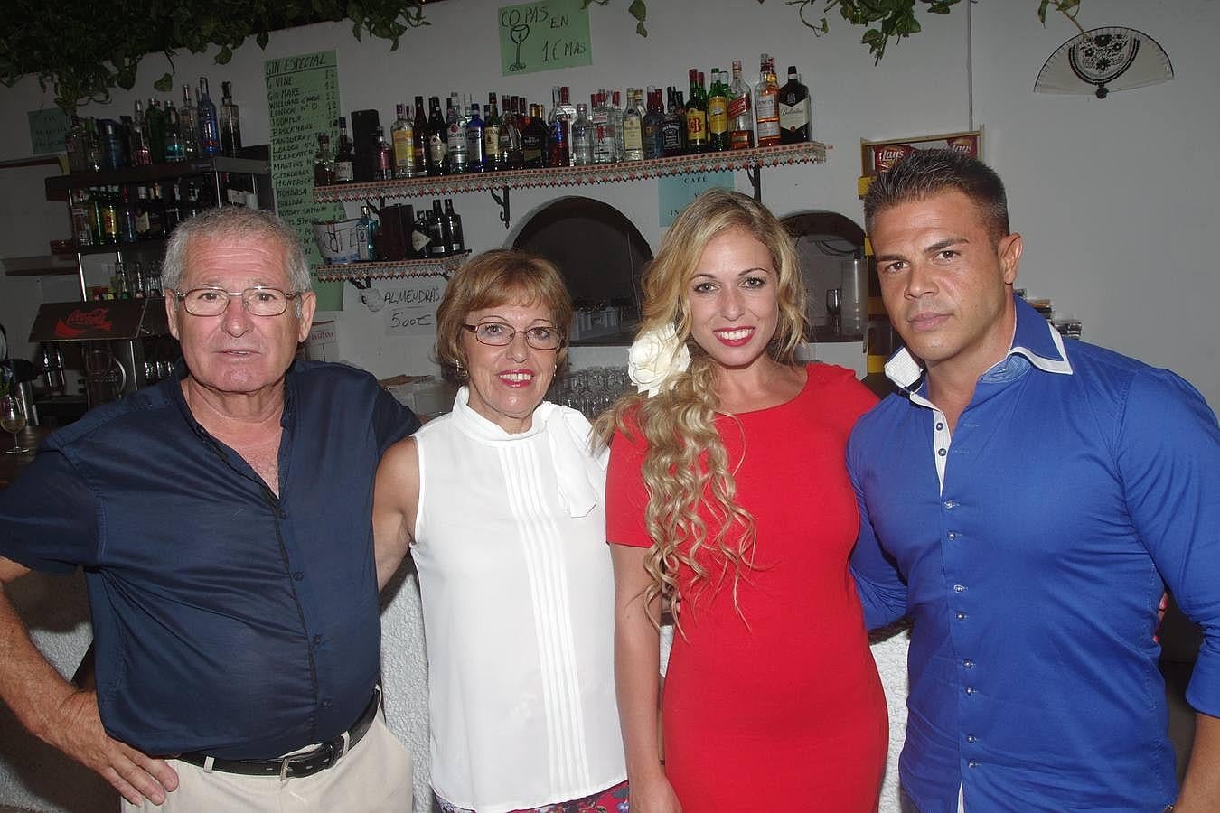 Miguel Núñez, Isabel Peña, Ana Muñoz y Francisco Serrano.