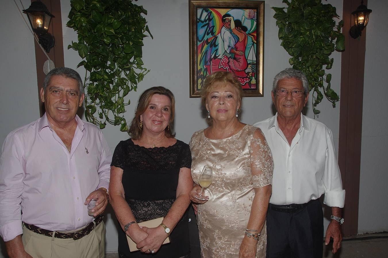Antonio Arjona, Teresa González, Amparo Guillot y Juan Cobos.