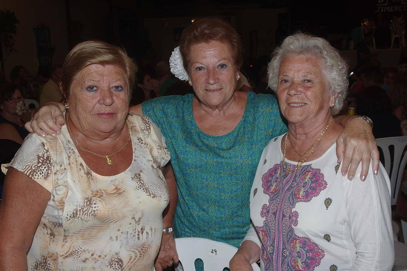 María García, Loli Rua y María Rua.