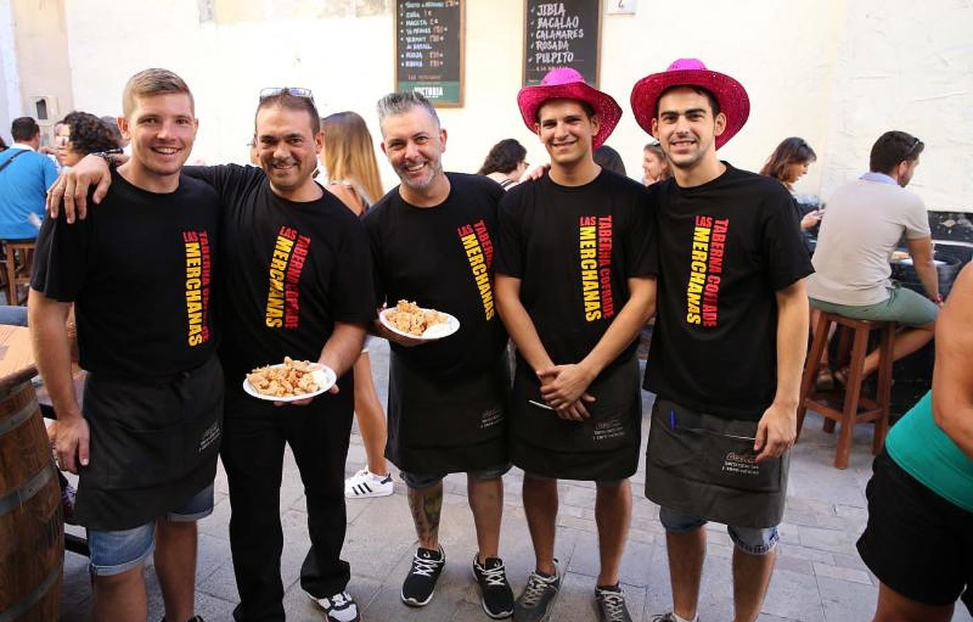 Ambiente del viernes de feria en el Centro de Málaga