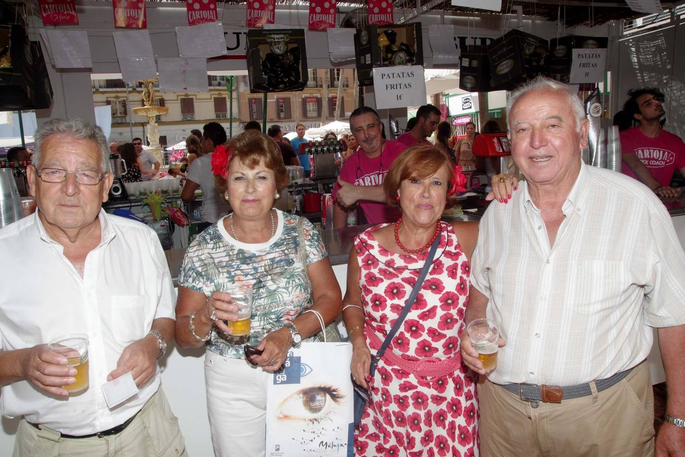 Francisco Gómez, Luz Olmedo, Lola Verdugo y Antonio Fernández.. 