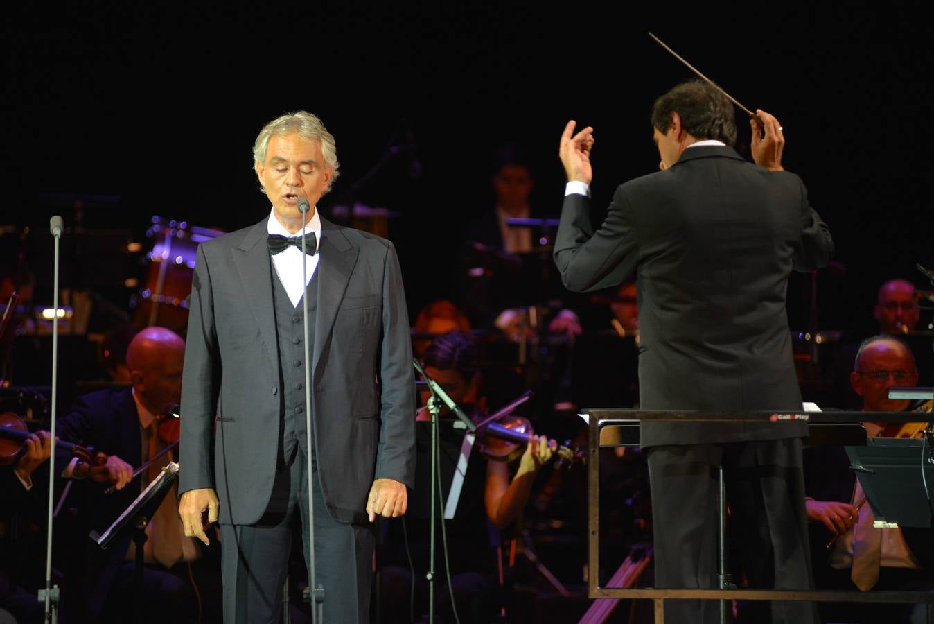 El concierto de Andrea Bocelli, en imágenes