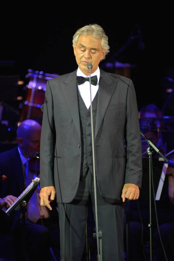 El concierto de Andrea Bocelli, en imágenes