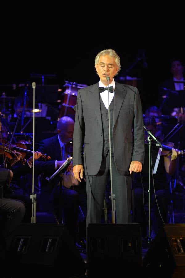 El concierto de Andrea Bocelli, en imágenes