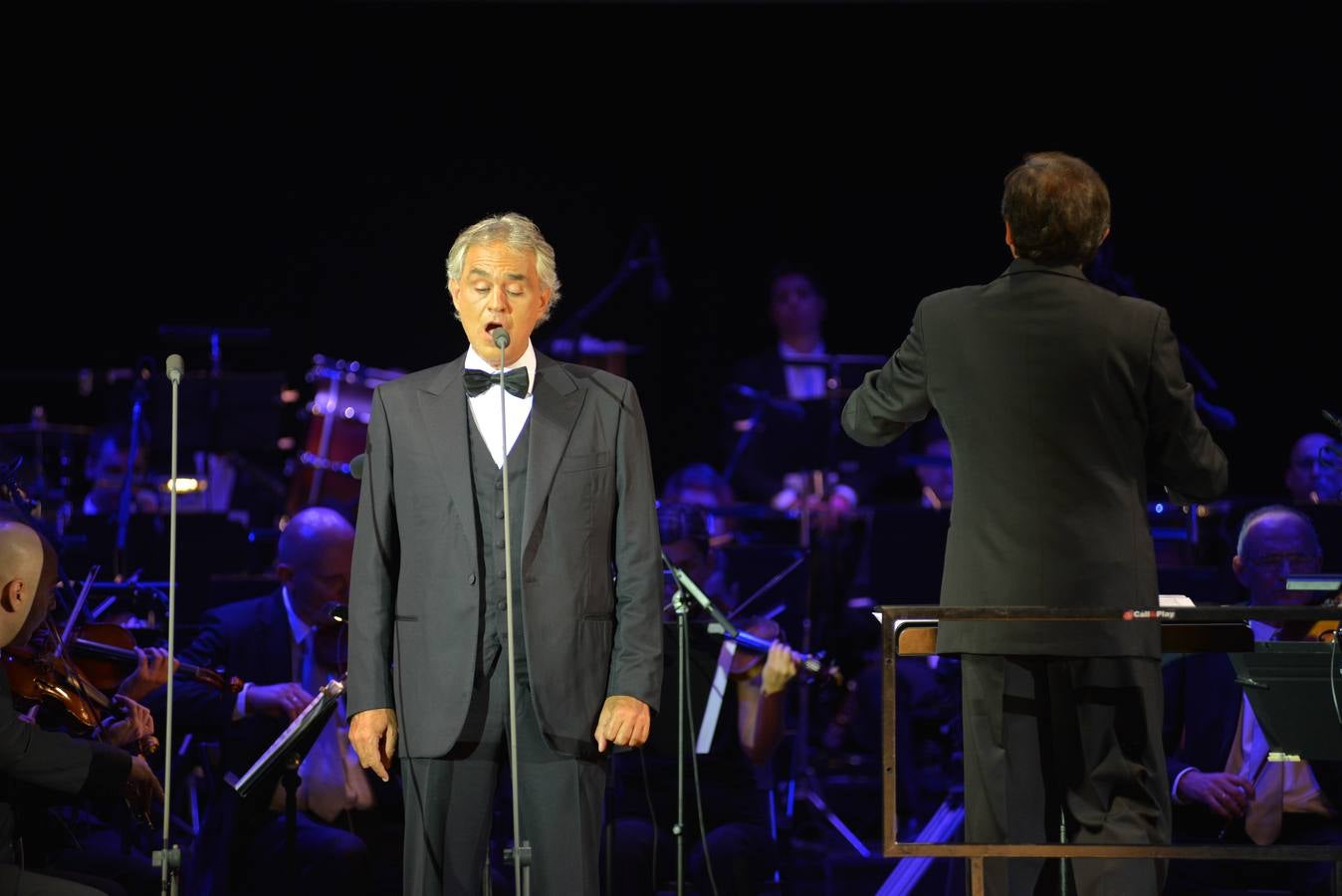 El concierto de Andrea Bocelli, en imágenes