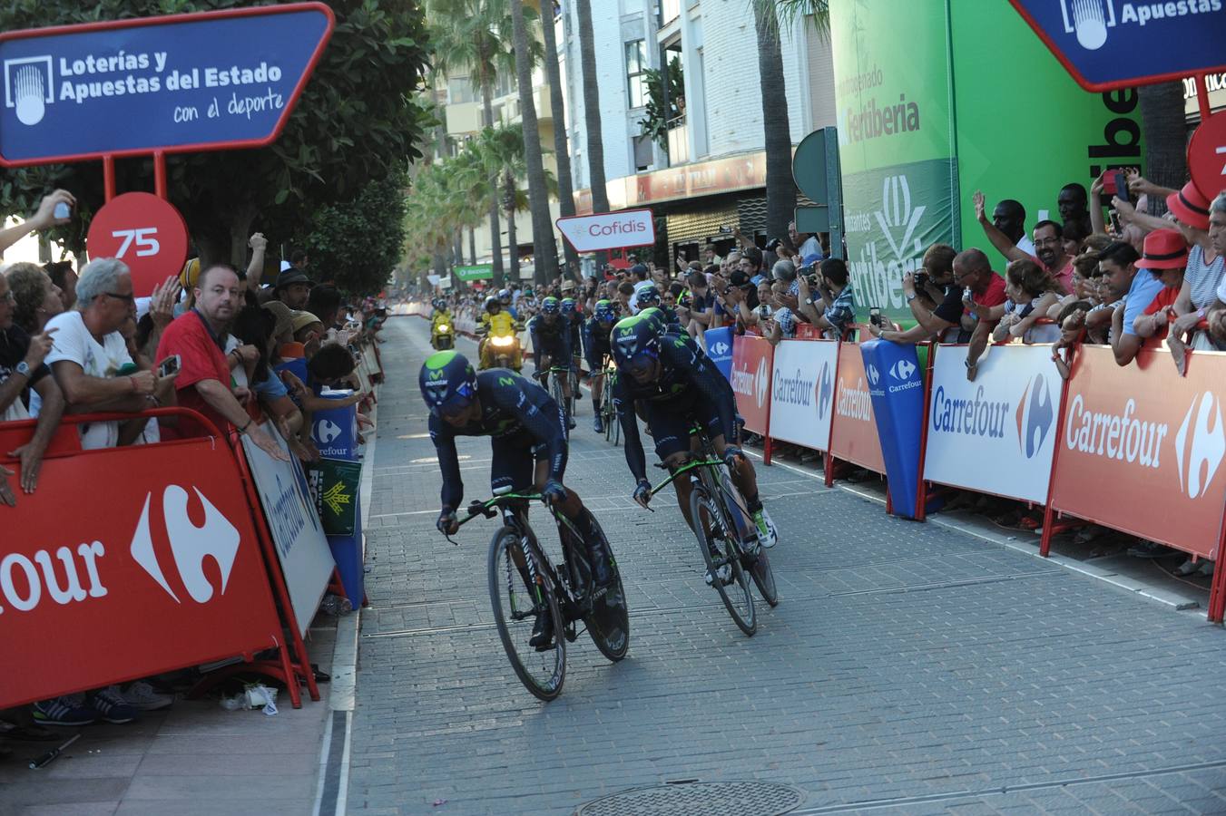 La primera etapa de La Vuelta, en imágenes