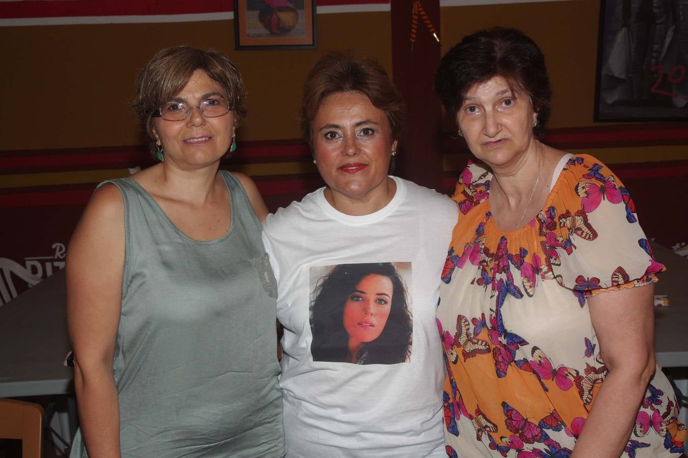 Mari Carmen Martín, Ana María Saborido y Paqui Martín.